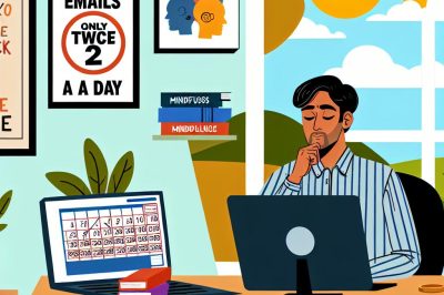 How to reduce time spent checking emails