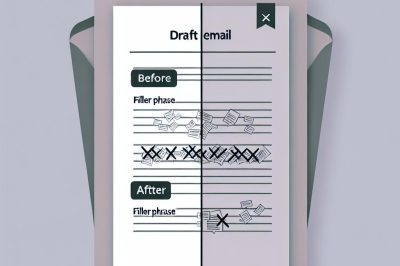 How to remove filler phrases from your emails
