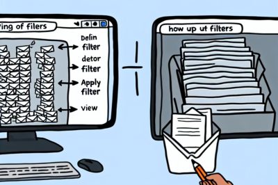 How to use filters to clean up your inbox