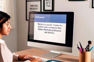 How to write emails that are direct but still polite