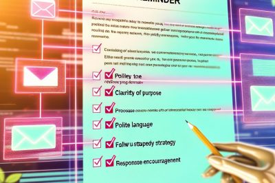 How to write reminder emails that get responses